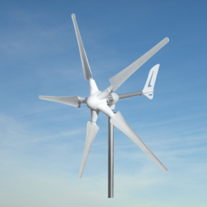 Aerogenerador i 1000 24 Voltios 5 aspas color blanco