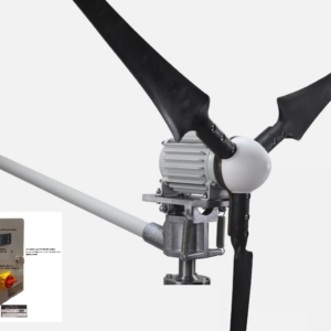 Aerogenerador Series  i 1500 24 Voltios Cabeza basculante Wind Safe con Regulador de carga Programable
