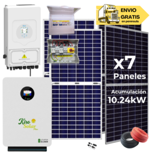 Kit solar Deye 6KW con baterías 13980W/21540W 48V